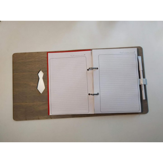 Wooden notebook Wooden notebook
