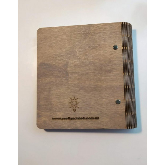 Wooden notebook Wooden notebook