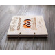 Wooden notebook 