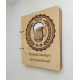 Wooden notebook 