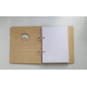Wooden notebook 