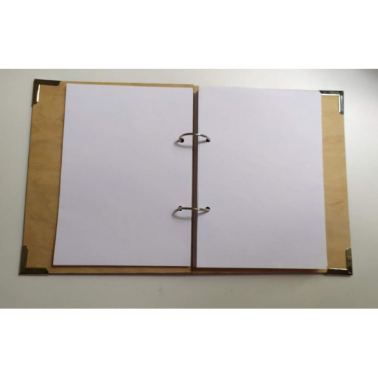 Wooden notebook 