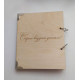 Wooden notebook 