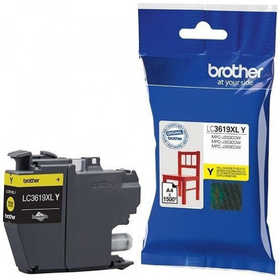 Картридж для Brother MFC-J3530DW Brother Yellow LC3619XLY Картридж для Brother MFC-J3530DW Brother Yellow LC3619XLY