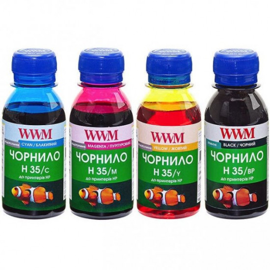 Чорнило HP DeskJet 1050A WWM 4х100г H35SET-2 Чорнило HP DeskJet 1050A WWM 4х100г H35SET-2