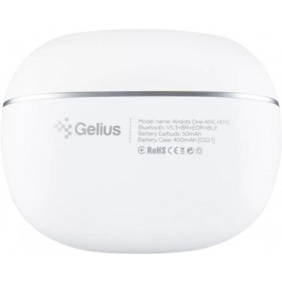Навушники Gelius Pro Airdots One ANC/ENC GP-TWS003 White (2099900898945) Навушники Gelius Pro Airdots One ANC/ENC GP-TWS003 White (2099900898945)