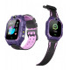  Детские смарт часы Smart Watch с Sim /LBS-трекер /Camera /SOS/ FlashLight purple