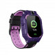  Детские смарт часы Smart Watch с Sim /LBS-трекер /Camera /SOS/ FlashLight purple
