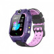  Детские смарт часы Smart Watch с Sim /LBS-трекер /Camera /SOS/ FlashLight purple