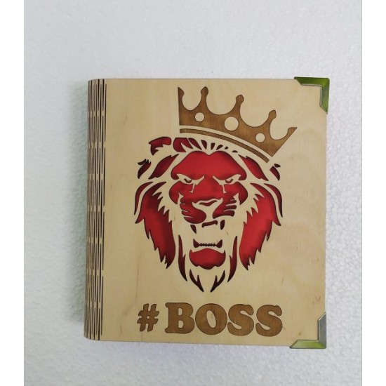 Wooden notebook 