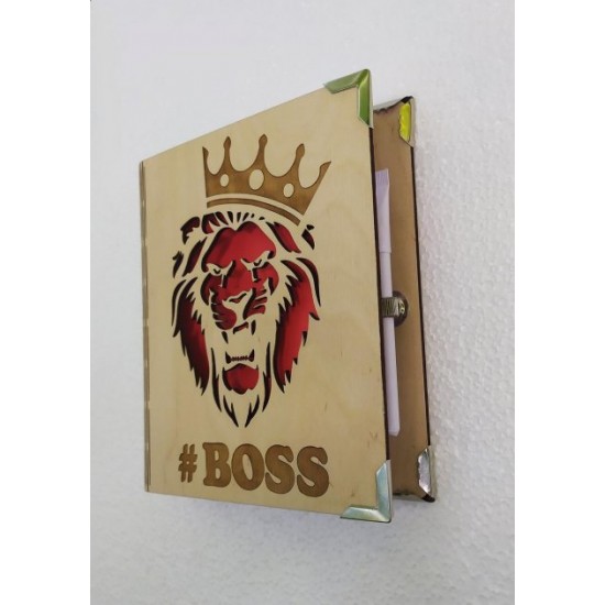Wooden notebook 
