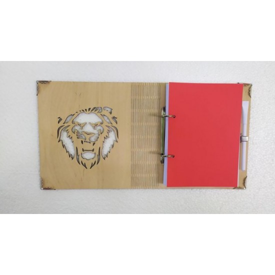 Wooden notebook 