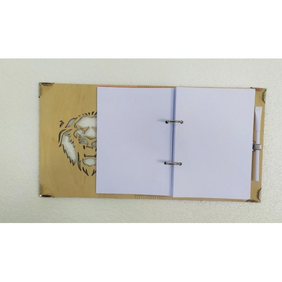 Wooden notebook 