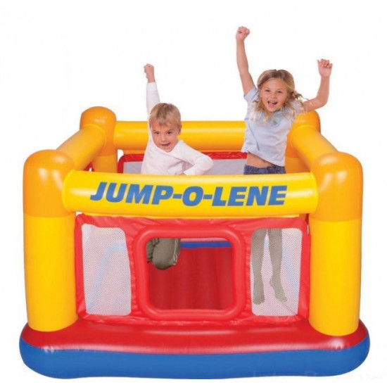 Дитячий надувний батут Intex 48260, Jump-O-Lene, 174х174х112 см Дитячий надувний батут Intex 48260, Jump-O-Lene, 174х174х112 см