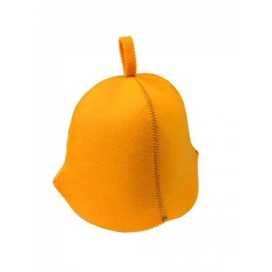 Bath cap Luxyart artificial felt orange (LC-410) Bath cap Luxyart artificial felt orange (LC-410)