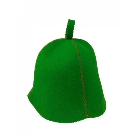 Bath cap Luxyart artificial felt green (LC-419) Bath cap Luxyart artificial felt green (LC-419)