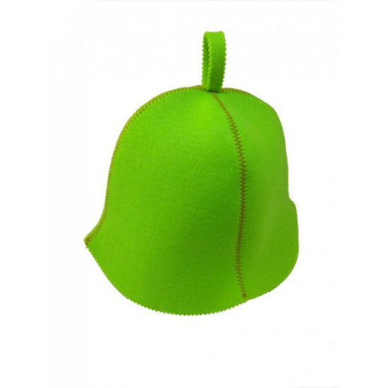 Bath cap Luxyart artificial felt light green (LC-418) Bath cap Luxyart artificial felt light green (LC-418)