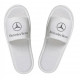 Branded terry slippers Luxyart, white, open, from 50 pcs (ZT-074) Branded terry slippers Luxyart, white, open, from 50 pcs (ZT-074)