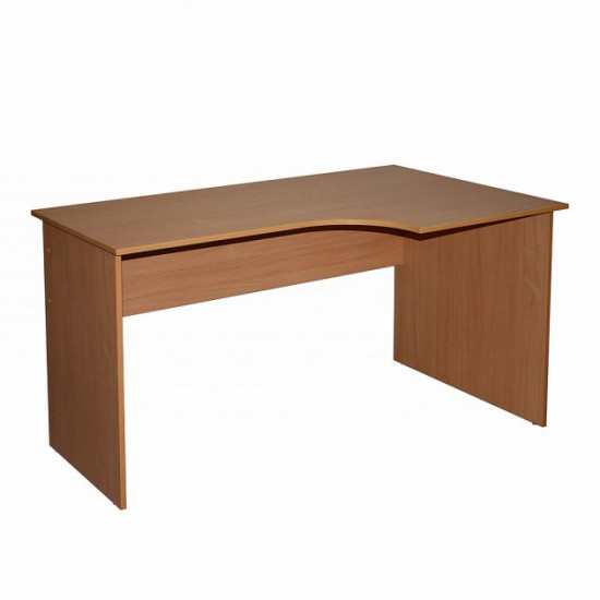 Стол Письменный Roko (Роко) БЮ116 Бук 140x84/60x75 см (128431) Стол Письменный Roko (Роко) БЮ116 Бук 140x84/60x75 см (128431)