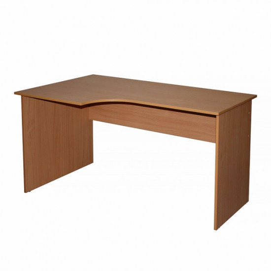 Стол Письменный Roko (Роко) БЮ115 Бук 140x84/60x75 см (126308) Стол Письменный Roko (Роко) БЮ115 Бук 140x84/60x75 см (126308)