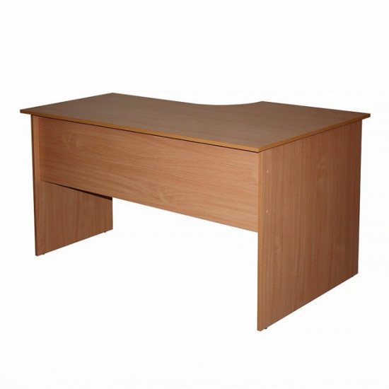 Стол Письменный Roko (Роко) БЮ115 Бук 140x84/60x75 см (126308) Стол Письменный Roko (Роко) БЮ115 Бук 140x84/60x75 см (126308)