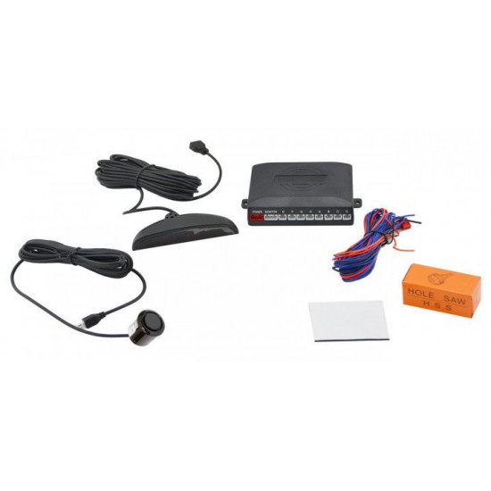Парковочная система парктроник на 8 датчиков UKC Assistant Parking Sensor Черный (671529) Парковочная система парктроник на 8 датчиков UKC Assistant Parking Sensor Черный (671529)