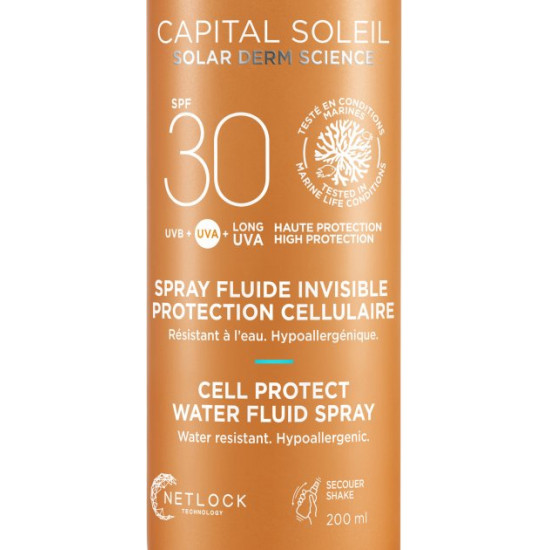 Солнцезащитный водостойкий спрей-флюид Vichy Capital Soleil для тела SPF30 200 мл (3337875810890) Солнцезащитный водостойкий спрей-флюид Vichy Capital Soleil для тела SPF30 200 мл (3337875810890)