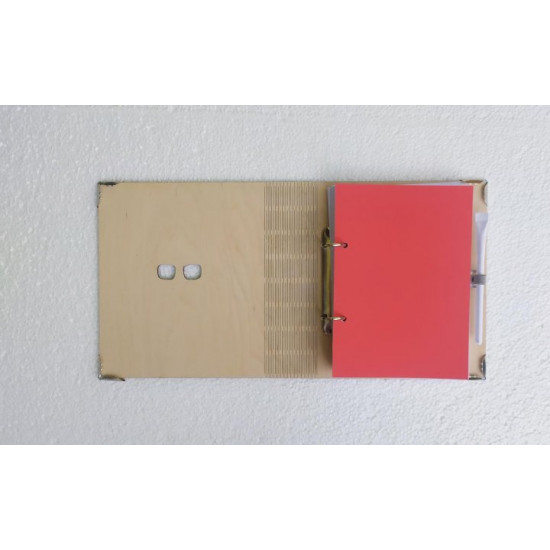 Wooden notebook Wooden notebook