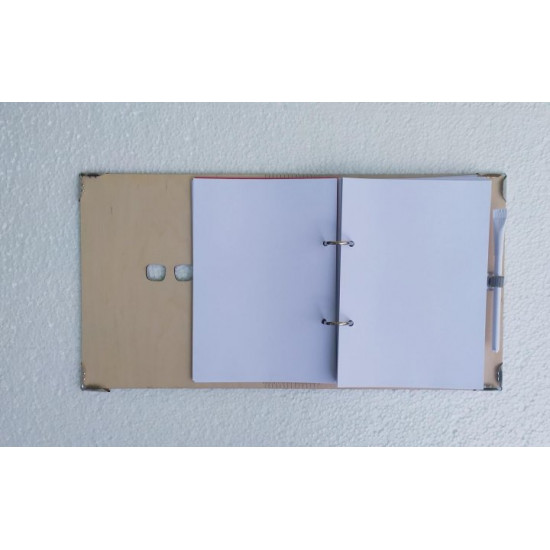 Wooden notebook Wooden notebook