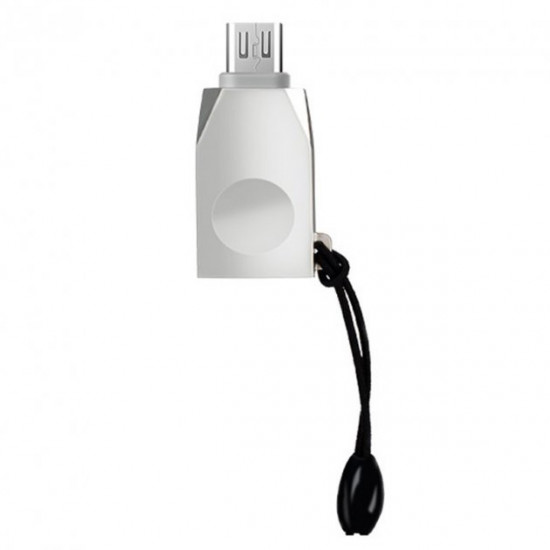 Adapter adapter Hoco UA10 USB to Micro USB OTG USB3.0 Silver (UA10) Adapter adapter Hoco UA10 USB to Micro USB OTG USB3.0 Silver (UA10)