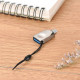 Adapter adapter Hoco UA10 USB to Micro USB OTG USB3.0 Silver (UA10) Adapter adapter Hoco UA10 USB to Micro USB OTG USB3.0 Silver (UA10)