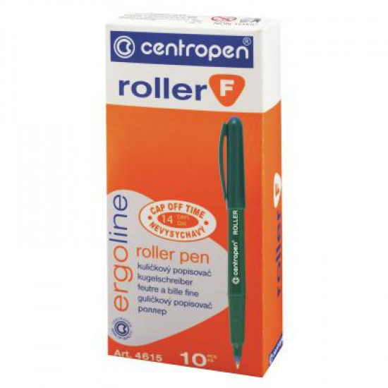 Роллер Centropen 4615 F ergoline, 0.3 мм blue (4615/03) Роллер Centropen 4615 F ergoline, 0.3 мм blue (4615/03)