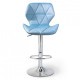 Bar stool HATTA Astra new Velvet Chrome Blue Bar stool HATTA Astra new Velvet Chrome Blue