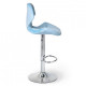 Bar stool HATTA Astra new Velvet Chrome Blue Bar stool HATTA Astra new Velvet Chrome Blue