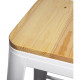 Барный стул HATTA Practic Wood Белый Барный стул HATTA Practic Wood Белый