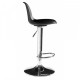 Барный стул HATTA Milan Eco Chrome Черный Барный стул HATTA Milan Eco Chrome Черный