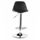 Барный стул HATTA Milan Eco Chrome Черный Барный стул HATTA Milan Eco Chrome Черный