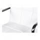 Барный стул HATTA Dublin Arm Eco Chrome Белый Барный стул HATTA Dublin Arm Eco Chrome Белый