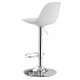 Барный стул HATTA Milan Eco Chrome Белый Барный стул HATTA Milan Eco Chrome Белый