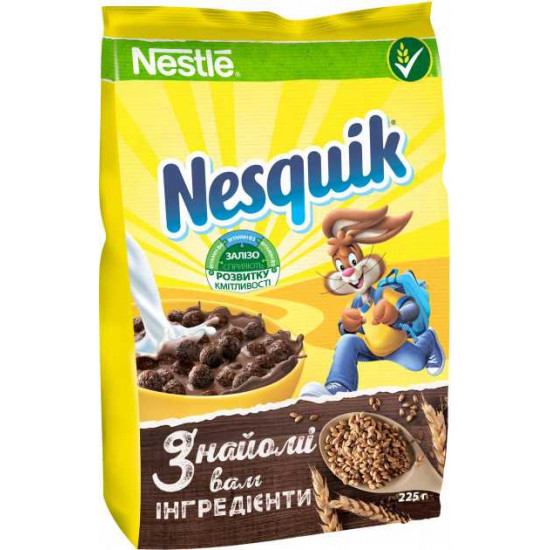 Сухий сніданок Nesquik 225 г (5900020023698) Сухий сніданок Nesquik 225 г (5900020023698)