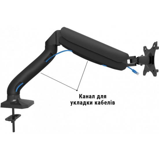 Настільне кріплення для монітора з USB хабом UFT MM2 Mount Black Настільне кріплення для монітора з USB хабом UFT MM2 Mount Black