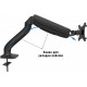 Настільне кріплення для монітора з USB хабом UFT MM2 Mount Black Настільне кріплення для монітора з USB хабом UFT MM2 Mount Black