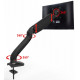 Настільне кріплення для монітора з USB хабом UFT MM2 Mount Black Настільне кріплення для монітора з USB хабом UFT MM2 Mount Black
