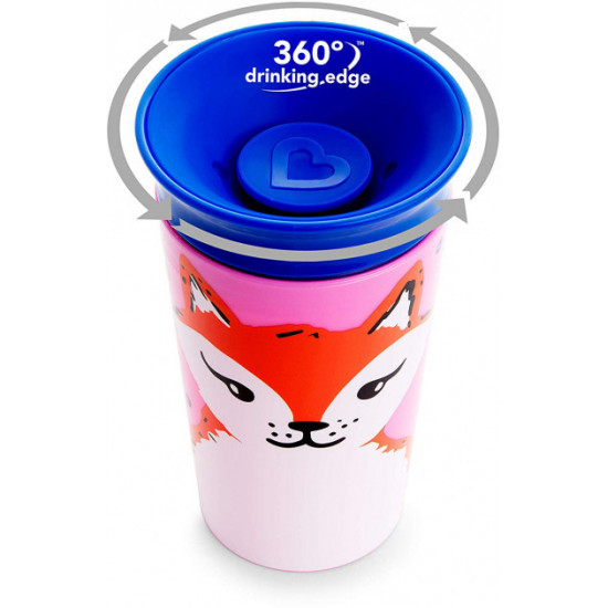 Чашка-непроливайка Munchkin Miracle 360° Sippy Лисиця 266 мл (051777) Чашка-непроливайка Munchkin Miracle 360° Sippy Лисиця 266 мл (051777)
