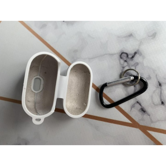 Чохол для навушників AirPods 1 та 2 покоління Білий Чохол для навушників AirPods 1 та 2 покоління Білий
