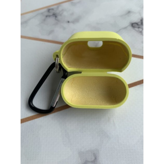 Чохол для навушників AirPods 1 та 2 покоління Жовтий Чохол для навушників AirPods 1 та 2 покоління Жовтий