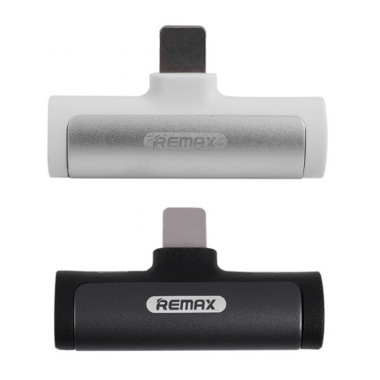 Перехідник Remax RL-LA03i charge + audio White