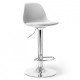 Барный стул HATTA Milan Eco Chrome Серый Барный стул HATTA Milan Eco Chrome Серый