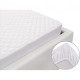 Mattress cover with sides Comfort quilted 120x200 Microfiber Mattress cover with sides Comfort quilted 120x200 Microfiber