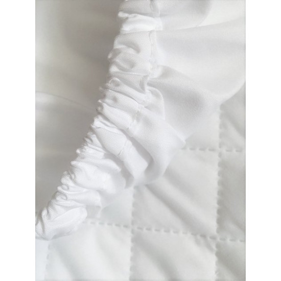 Mattress cover with sides Comfort quilted 120x200 Microfiber Mattress cover with sides Comfort quilted 120x200 Microfiber